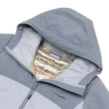 Columbia 女士棉混纺 Grand Trek™ III 羽绒服，舒适简约，XR8598031（80% 羽绒，20% 羽毛） - 灰色 - 查看 3