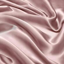 Silky Soft Pink Twin XL Satin Bed Sheets Set, 1 Deep Pocket Fitted Sheet + 1 Flat Sheet + 1 Pillowcase,  In 2025 - 玫瑰金色 - 查看 7