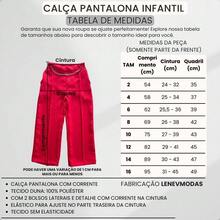 Duna Children's Wide-Leg Pants With Chain, Stylish And Modern, New, Blogger Fashion - 玫紅色 - 查看 3