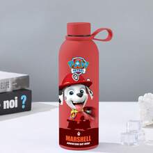 Paw Patrol 1 pezzo Bottiglia d'acqua in acciaio inossidabile isolata sottovuoto da 500ml con , bocca stretta con manico, tazza da viaggio, adatta per zaino, sport all'aperto, campeggio, fitness, ritorno a scuola, forniture per ufficio, regalo per lei, regalo di compleanno - Multicolore - Visualizzare 9