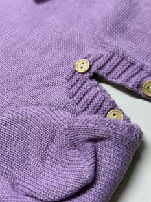 Nika Baby Macacão para bebê em tricô Diana 0 a 3 meses