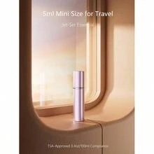 Refillable Perfume Atomizer, Bottom Filling Fragrances Perfume Bottle, Cologne Dispenser, Travel Sized, Portable Sprayer Women Men, ESSENTI, PINK - PINK + ESSENTI - View 5