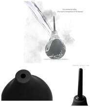 Douche Superior Materials Douche Women Men Enemas Bulbs, Ounce - màu đen - Xem 1