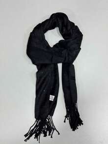 Scarf With Shine - Negro - Ver 4