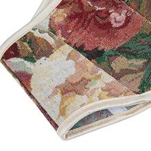 SHYMMUO Women Floral Underbust Corset Belt Lacing Up Waist Trainer Corset Top For Renaissance Steampunk Pirate Costume{"Size_name":"Small","Color_name":"Red"} - 紅色小 - 查看 6