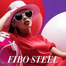 FIBO STEEL Acrylic Petal Earrings For Women Red Statement Earrings Dangle Rhombic Boho Flower Lime Green Orange Rose Big Bold Colorful Costume Jewelry Long Drop Dangle Earrings{"Color_name":"Red"} - 紅色的 - 查看 4