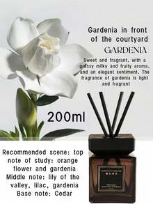 1个500毫升/1个200毫升酒店级无焰精油藤条香薰，持久留香 - 适用于优雅卧室装饰、房间装饰、家居装饰 - 500ml/16.9floz - 查看 28