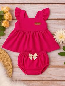 Kit c/6 Peças 3 Conjuntos Batinha + Calcinha Eloá - Multicolorido - Visão 11