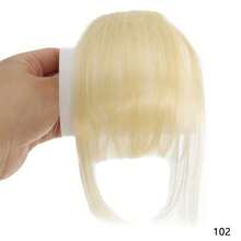 Frangia finta naturale per la fronte, accessorio per capelli stile Ins, frangia ad aria, parrucca con frangia reale e effetto comic flush, parrucca invisibile