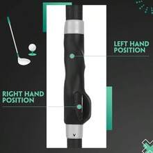 2 Pack Grip Trainer Swing Trainer Improving Hand Positioning Right Handed Club Grip Equipment Beginner Learn Correct Posture - Xám - Xem 5