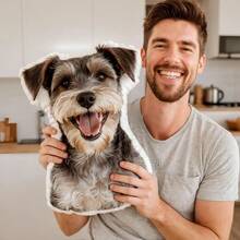 1 PIEZA Almohada personalizada con foto de mascota - Impresión realista de doble cara, recuerdo conmemorativo suave para amantes de perros/gatos, regalo para Navidad, cumpleaños, homenaje al Puente Arcoíris, perfecto para sofá, cama, dormitorio, coche, patio, caravana, Halloween, Pascua, Acción de Gracias y fiesta de cumpleaños de mascotas