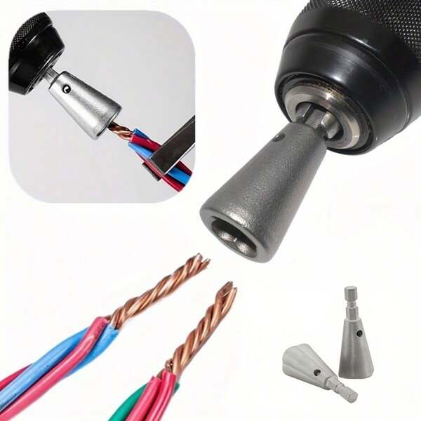 1pc Carbon Steel Automatic Hex Handle Wire Tool, Universal Quick Wire Connector, Electrician Essential For Easy & Secure Electrical Parallel Wiring Connections
