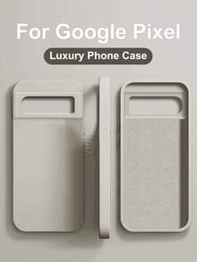 VRNOEI 适用于 Pixel 8、9 Pro XL、8a、7、7 Pro、7a 的防震保护手机壳；适用于 Pixel 6 Pro、6a 的软边框后盖配件，防水、防震、防刮擦 - 米色 - 查看 14