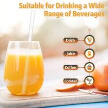 6PCS Straws Compatible With IceFlow Flip 20oz Stainless Steel Tumbler, Reusable,  BPA - Drinking Straws With Cleaning Brush - 6Iceflowstraws-20oz-Tou - Xem 6