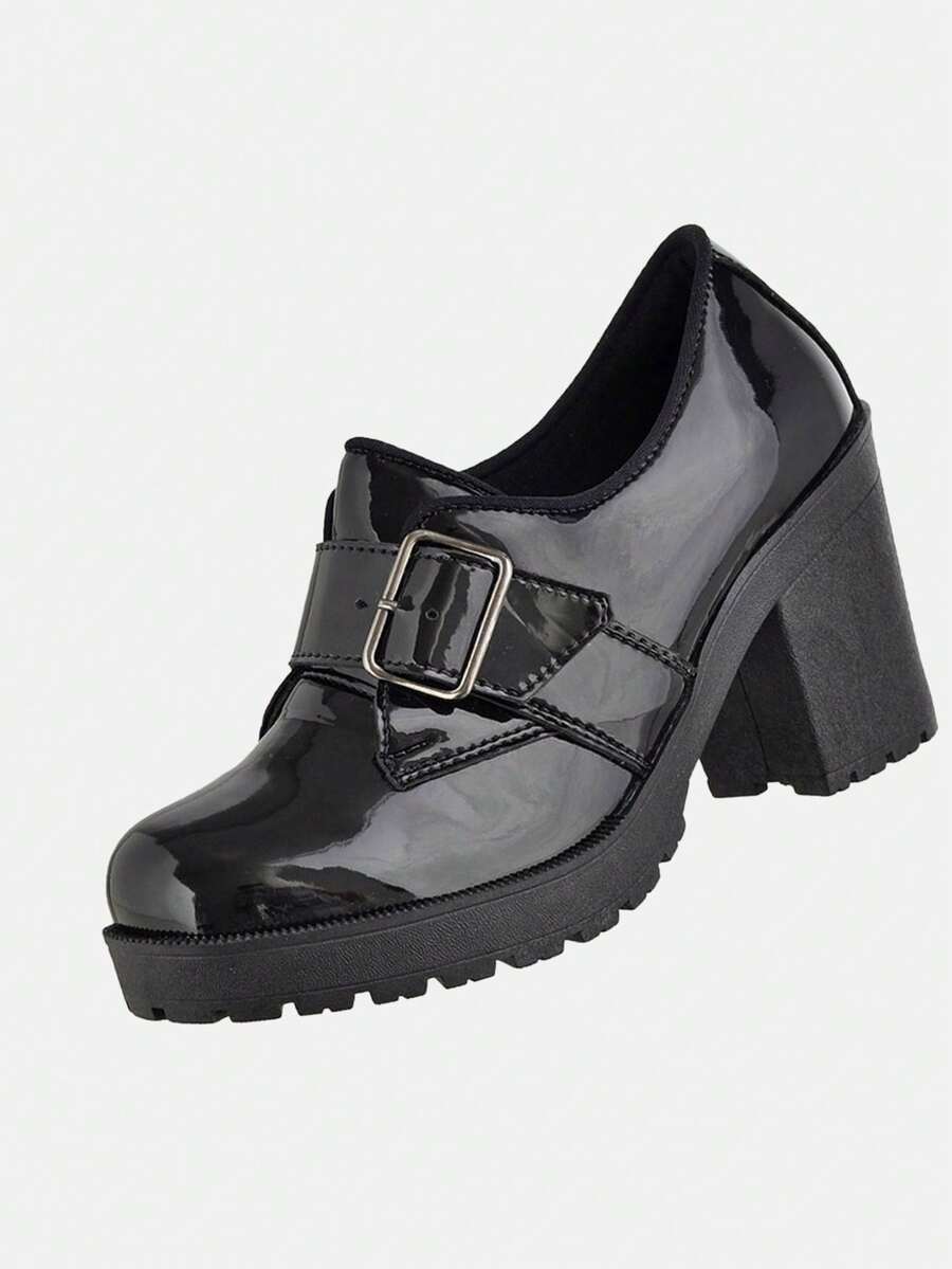 Women's Oxford Tractor Shoe - 黑色 - 查看 1