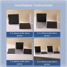 5Tier PVC WallMounted Corner Floating Bookshelf Wall Storage Rack 33Inch LShaped Design Shelf Suitable For Living Room Bedroom Bathroom Home Office Shelves Black And White