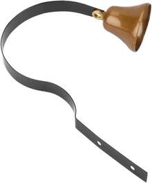 Yosoo Campana para Comerciantes, Campana para Apertura de Puerta Timbre para Comerciantes de Metal Montado en la Pared Antiguo Timbre para Comerciantes Timbre para Puerta Timbre - 1 - Ver 7