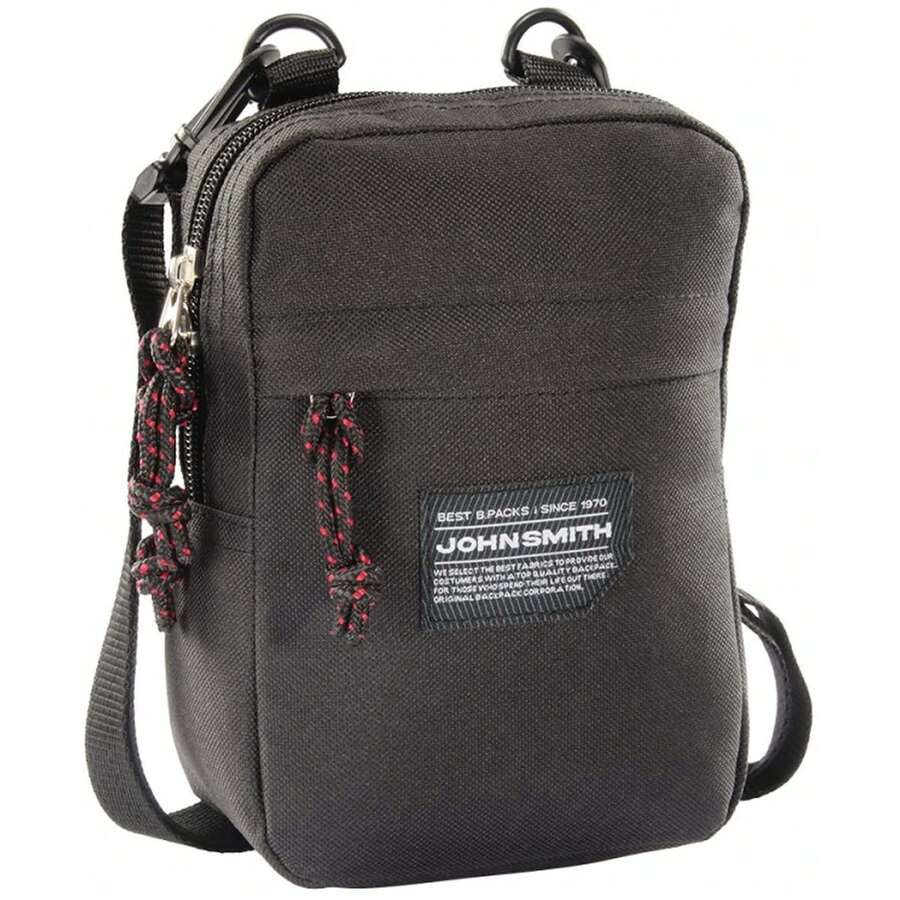 John Smith Backpack B-23233 For Men And Women In Color Black - الأسود - مشاهدة 1