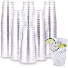 IMPACT Vasos Elegantes de Plástico Dorado 10 oz |   50 Piezas Premium para Fiestas, Bodas y Eventos Formales - 1 - Ver 8