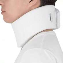 Colar Cervical de Espuma Branco Ortopédico - Branco - Visão 1