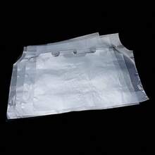 100 Pack Clear Plastic Bags 2 Cup Beverage Carrier Drink Holder Up To 32oz Disposable For Delivery Take Out By Mujoiny - như hình ảnh - Xem 6
