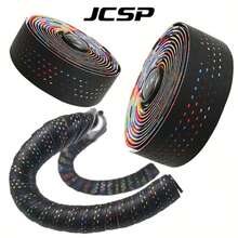 JCSP Cinta para manillar de bicicleta de carretera, envoltorio cómodo para manillar de bicicleta, cinta para manillar de bicicleta de carretera, adecuada para varias bicicletas de carretera, cinta amortiguadora cómoda para manillar de bicicleta, cinta de manillar de bicicleta de alta calidad