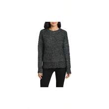 Pull Over Sweater Sudadera Mujer - M + Combo Negro/Plata - Ver 1