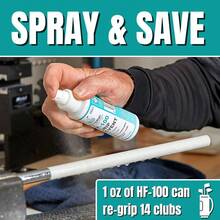HF - Premium Grip Solvent Regripping Clubs And Grip Repair - Shake And Spray Grip Solution -, Non - Flammable, And Odorless Grip Solvent - 8 Ounce Sprayer - View 4