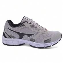 Comfortable Men's Sports Shoes For Walking And Running - Lightweight, Durable And Breathable - Xám - Xem 1
