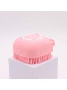 Bath Brush Scrubber Soft Silicone Pet Shower Grooming Shampoo Massage Dispenser For Short Long Haired Dogs And Cats - Multicolor - View 25