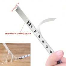 木工自粘式金属卷尺 - 精密刻度尺，39.37 英寸 - 236.22 英寸，兼容斜切轨道和重型轨道