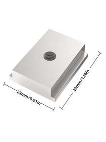 M6M8, T-formad glidstång, Speciellt utformad för träbearbetningsskenor, Gör-det-själv-träbearbetningstillbehör, Tryckblocks glidande fixeringsblock