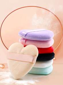 Christmas Makeup Gifts! 10-Pack Limited Heart Shape Blending Sponges, Ultra Soft Velvet Sponge For Flawless Foundation & Concealer, New Year Holiday Set,Cheap,Stocking Stuffers,Makeup,Makeup Tools,Cheap Stuff,Gifts,Gifts For Women,Christmas Gifts