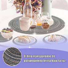 Tablecloth Clips - رمادي غامق - مشاهدة 4