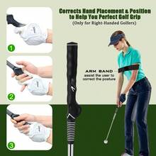 Retractable Swing Training Aid, Grip Trainer Warm, Click Feedback Swing Trainer Improving Hitting Strength Tempo, Beginners, Indoor Outdoor Practice - Đen sâu - Xem 3