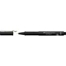 Faber-Castell Marcadores Ecco Pigment con 6 estilógrafos desechables, este set incluye 6 estilógrafos en tinta negra, cada uno con una punta de diferente grosor (0.05, 0.1, 0.2, 0.3, 0.4, 0.5) - Estuche de 6 - Ver 3