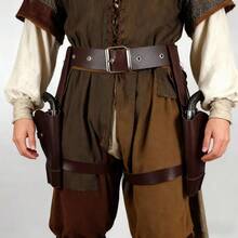 全新劳拉·克劳馥枪套西部牛仔服装 COSPLAY 道具