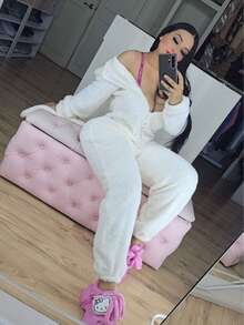 Women Rompers - White - View 10
