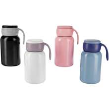 Mini Termo de Acero Inoxidable 350 ml, Compacto y Ultraligero, Ideal para una Sola Porción de Café o Té, Color Blanco-087 - Azul - Ver 3