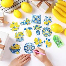 Zonon 12 Pcs Refrigerator Diamond Painting Magnets Easy Diamond Art Painting Magnetic Stickers Kits Fridge Magnets For Adults DIY Home Drs(Classic Mandala)