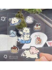 Cat Jelly Cute Stickers With High Beauty DIY Mobile, Tablet, Account, Decoration, Guka