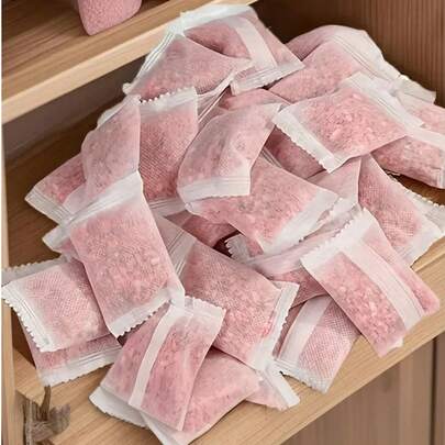 96/48/24 Stück rosenduftende Plastik Kleiderschrank Erfrischer Beutel - Blumen Raumduft, Rot, 12/6 Stück Lufterfrischer zum Aufhängen geeignet für Kleiderschrank und Schubladen, 1 Stück beinhaltet langanhaltenden Dufteinsatz (Verpackung und Stil sind zufällig)