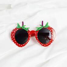 4 件热带水果派对眼镜套装 - 鲜艳的西瓜、橙子、草莓和菠萝图案 - 耐用，适合海滩、泳池、酒吧、卢奥宴会和夏威夷度假