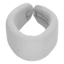 Colar Cervical de Espuma Branco Ortopédico - Branco - Visão 3