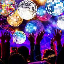 Disco Party Decorations, 39PCS Disco Ball Party Decorations, 70s Decor Disco Ball Decor Ceiling Decorations Hanging, Dance Party Decorations 70s 80s Birthday Retro Disco Garland Party - Đầy màu sắc - Xem 6