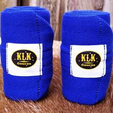 KLK Couros Resting Band Protection Band For Horse 4 Legs - Blue - View 2