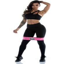 The X Bands Exercise Resistance Bands - Non-Slip Extra Thick Fabric Hip Loop Booty Bands - 20, 30, 40, 50 Lb - Fitness Workout For Legs, Butt Training, Stretching, Yoga - ColorF - 查看 6