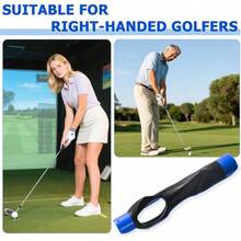 Grip Trainer Right Hand, Grip Trainer Club, Club Grips, Swing Trainer, Grip Kit - Lightweight Anti - Slip Training Aid, Corrects Hand Position Builds Muscle Clubs - Màu xanh lam - Xem 5