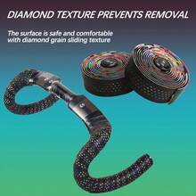 JCSP Cinta para manillar de bicicleta de carretera, envoltorio cómodo para manillar de bicicleta, cinta para manillar de bicicleta de carretera, adecuada para varias bicicletas de carretera, cinta amortiguadora cómoda para manillar de bicicleta, cinta de manillar de bicicleta de alta calidad