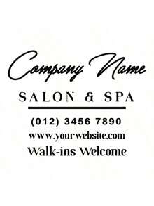 定制乙烯基窗贴 | 圣诞节窗贴 | 公司名称或标志 - 店面贴纸 - 个性化定制 - 定制商店 - 公司窗户或门贴 - 彩色 - 查看 25